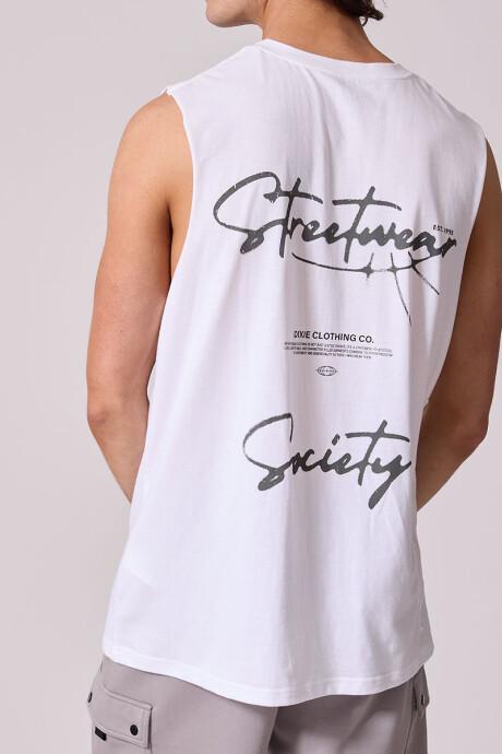 MUSCULOSA RUNDA DIXIE Blanco