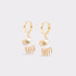 KYTHE GOLD/CLEAR MULTI GOLD/CLEAR MULTI