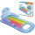 Colchoneta Inflable Intex 160cm Con Respaldo Para Piscina Inx058802