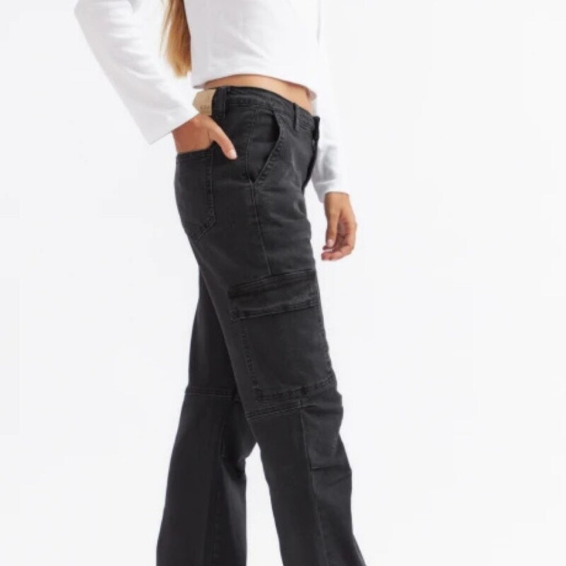 Jean Cargo Oxford Ramada N+ Negro