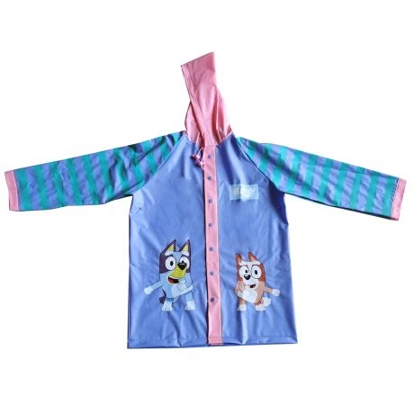 Pilot Infantil Equipo de Lluvia Bluey CELESTE-ROSA