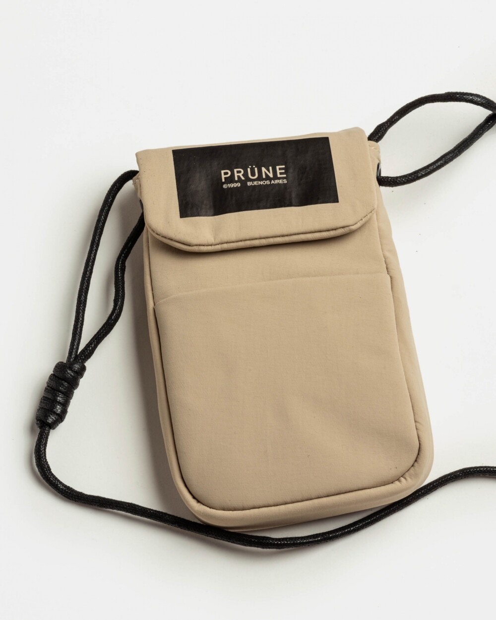 Porta celular Adventure en nylon Natural