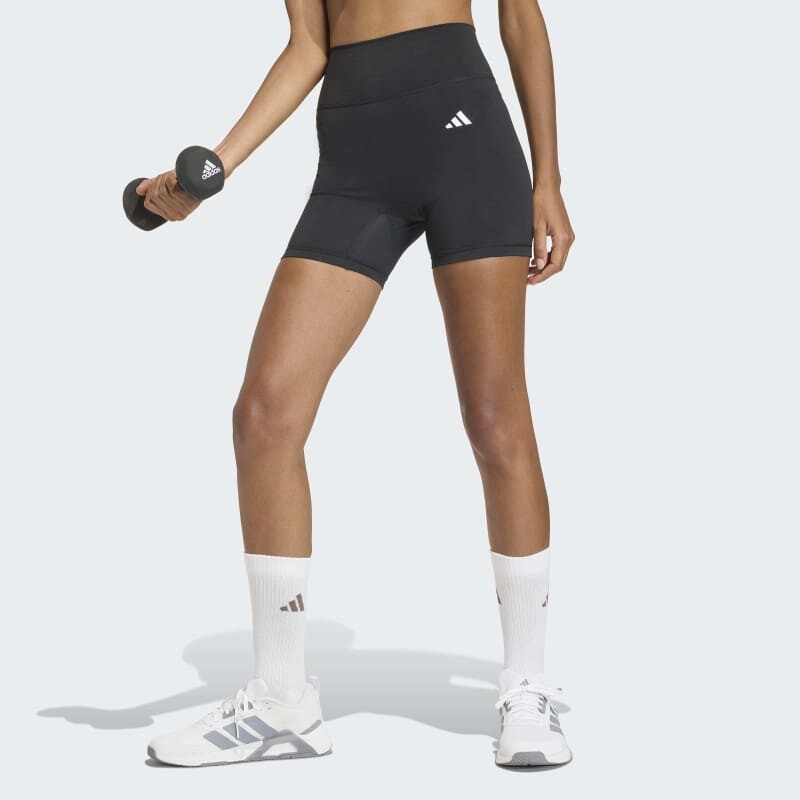 Calza Adidas Corta Optime Essentials Workout Negro