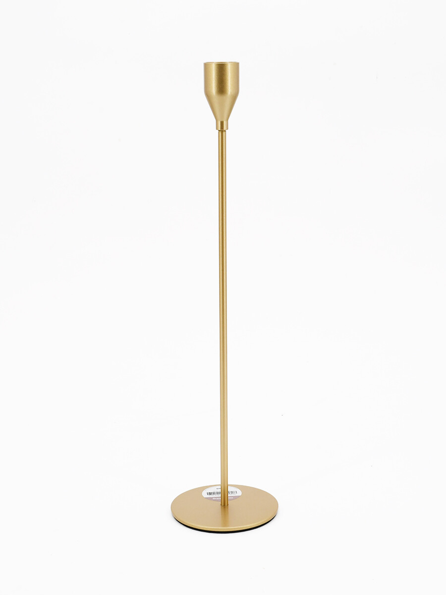 CANDELABRO BASIC METAL - DORADO 