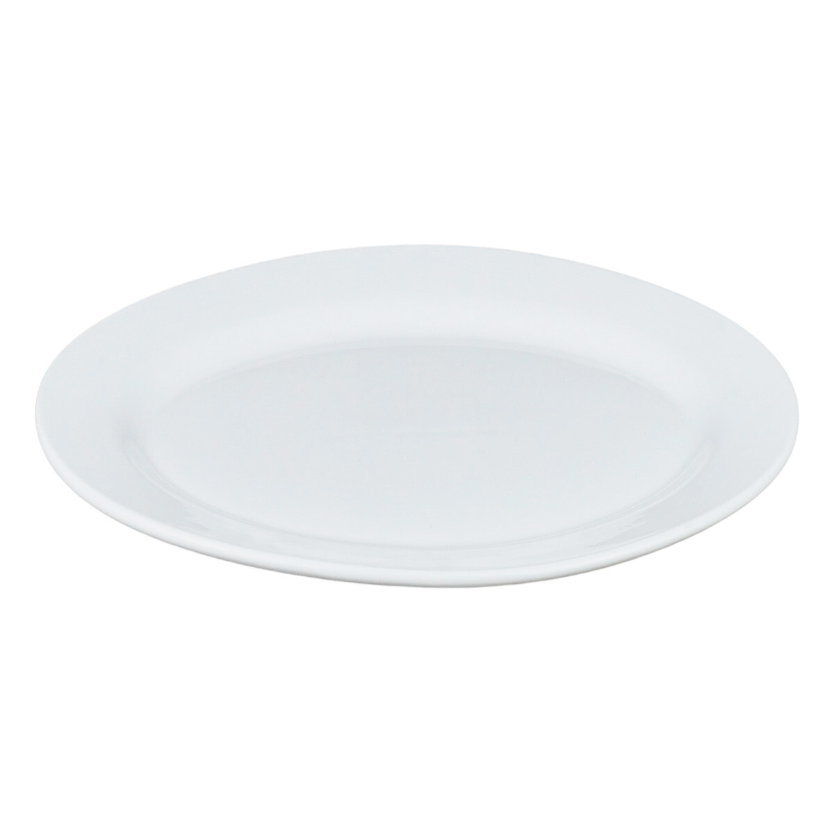 FUENTE OVAL CERAMICA BLANCA GUARDA ANCHA 35.5X24.5X2CM 