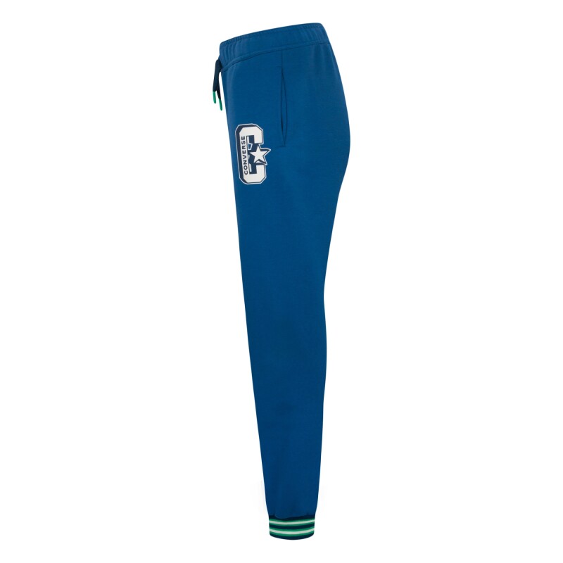 Pantalón Largo Retro Varsity Ft Jogger de Niño Azul