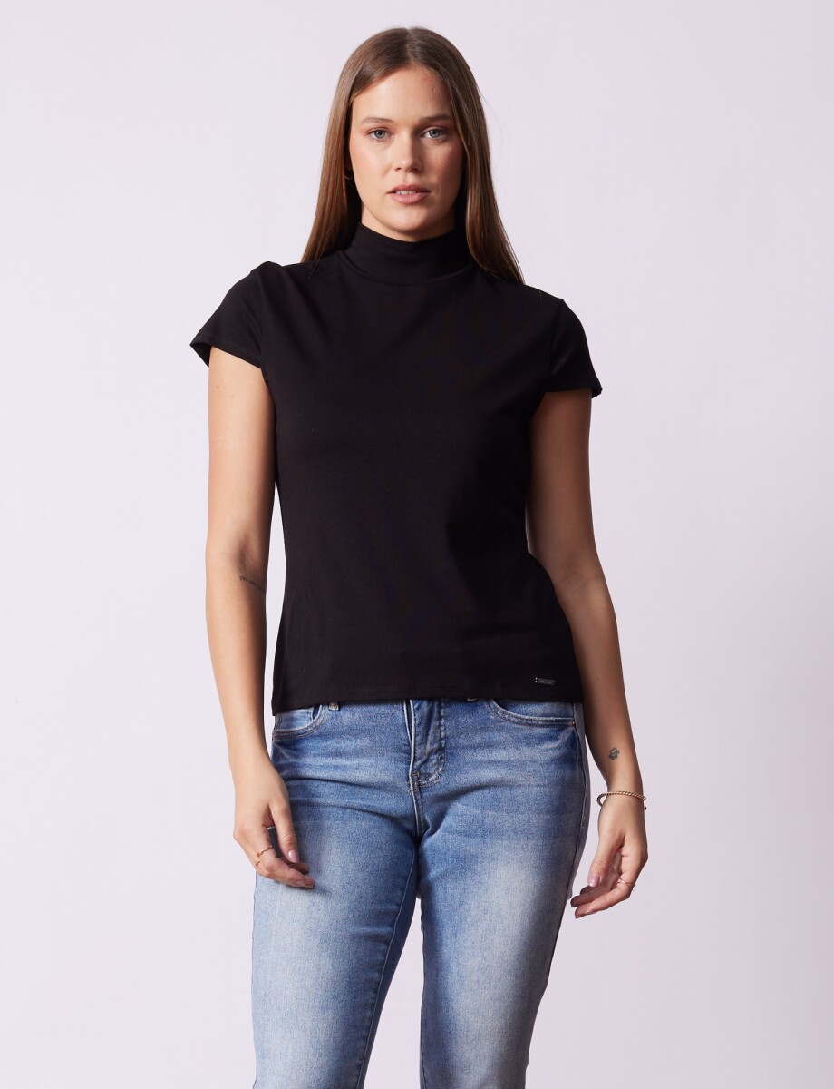 Remera Modal - Negro 