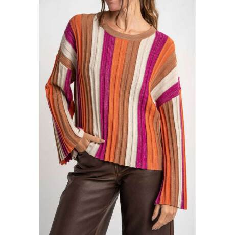Sweater Rayado Lurex Multi