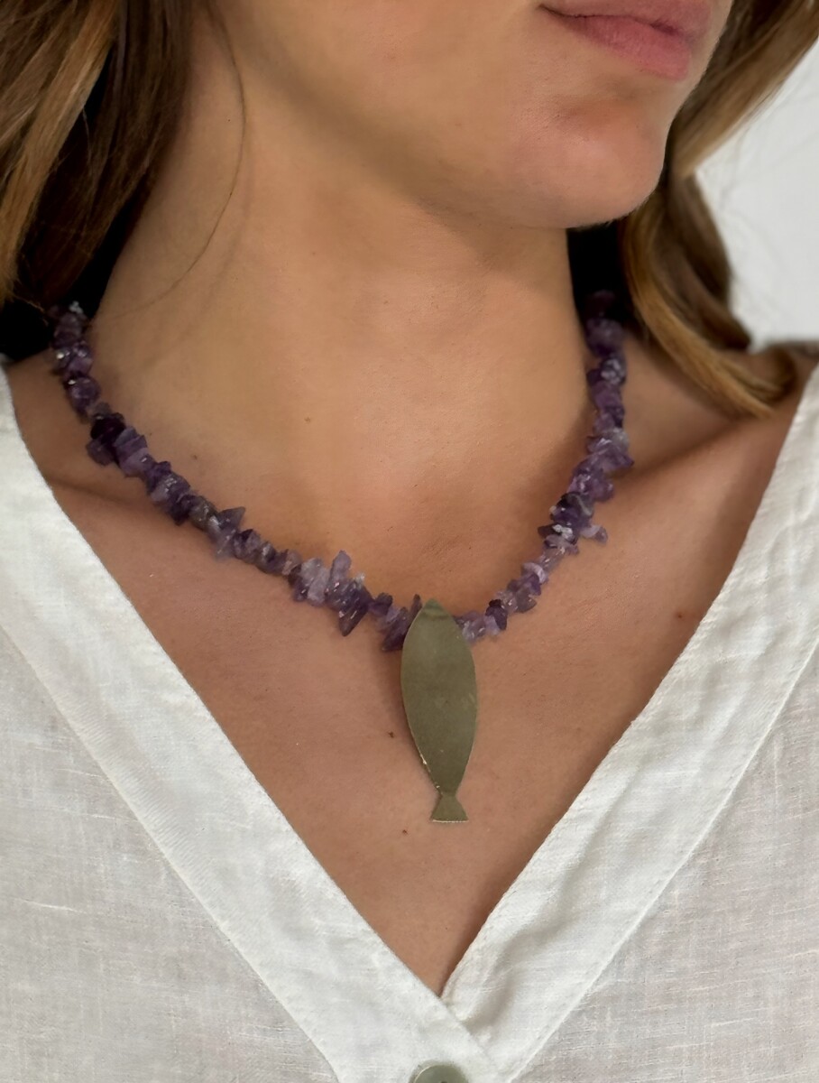 COLLAR ONDINO - VIOLETA 