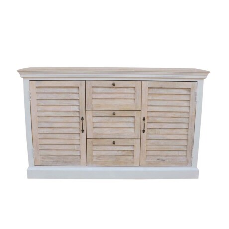 APARADOR 2P 3C MADERA-DE-MANGO NATURAL-BEIGE COSTA