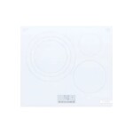 Anafe De Empotrar 3 Zonas Bosch PID612BB1E blanco