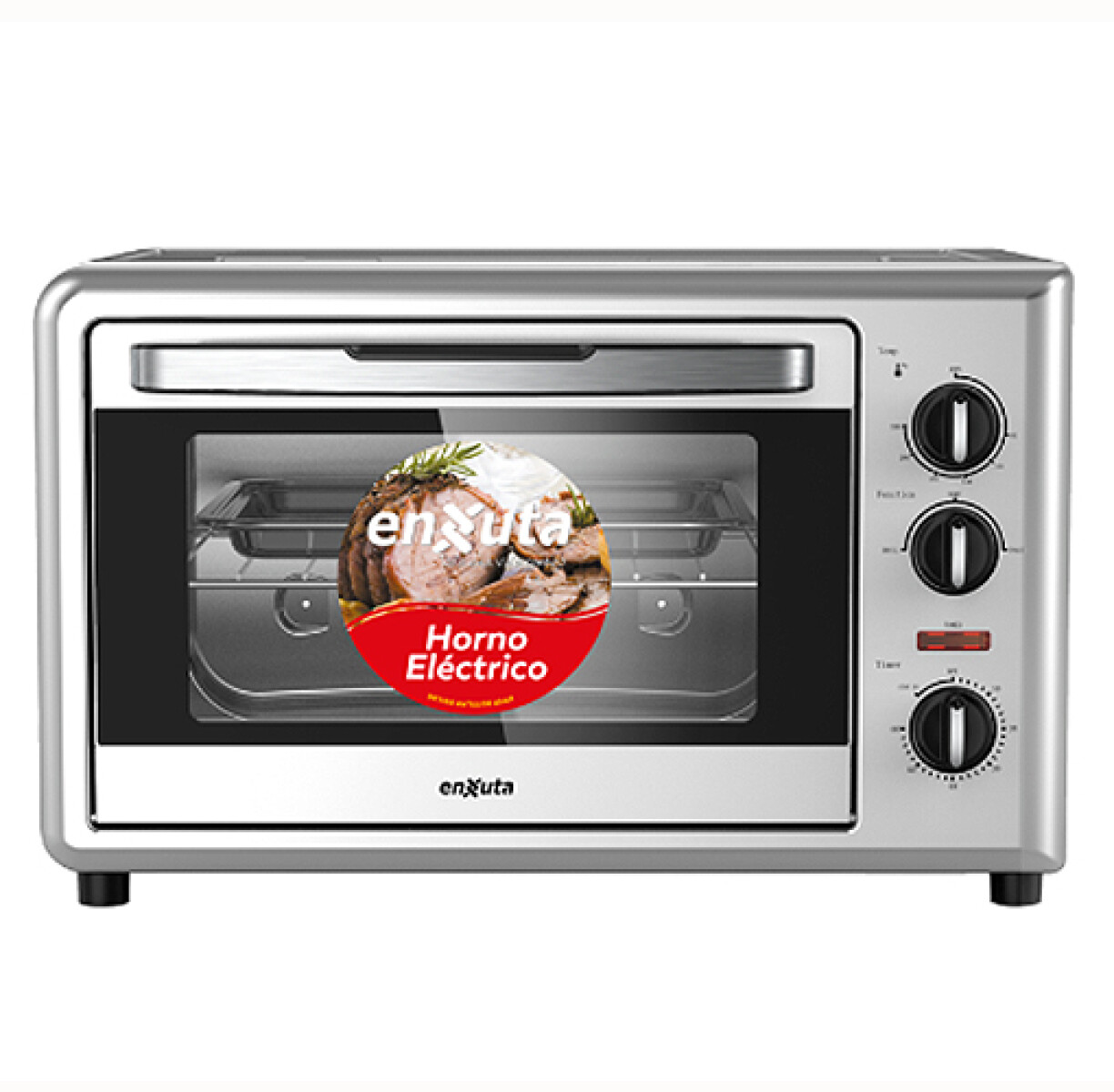 HORNO ENXUTA Electrico HENX032N – 32L Negro -1500W - Sin color 