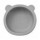 Bowl Tazón Irrompible Diseño Oso p/ Comida Bebé en Silicona Gris