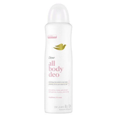 Desodorante Aerosol Dove All Body Raspberry 150 Ml. Desodorante Aerosol Dove All Body Raspberry 150 Ml.