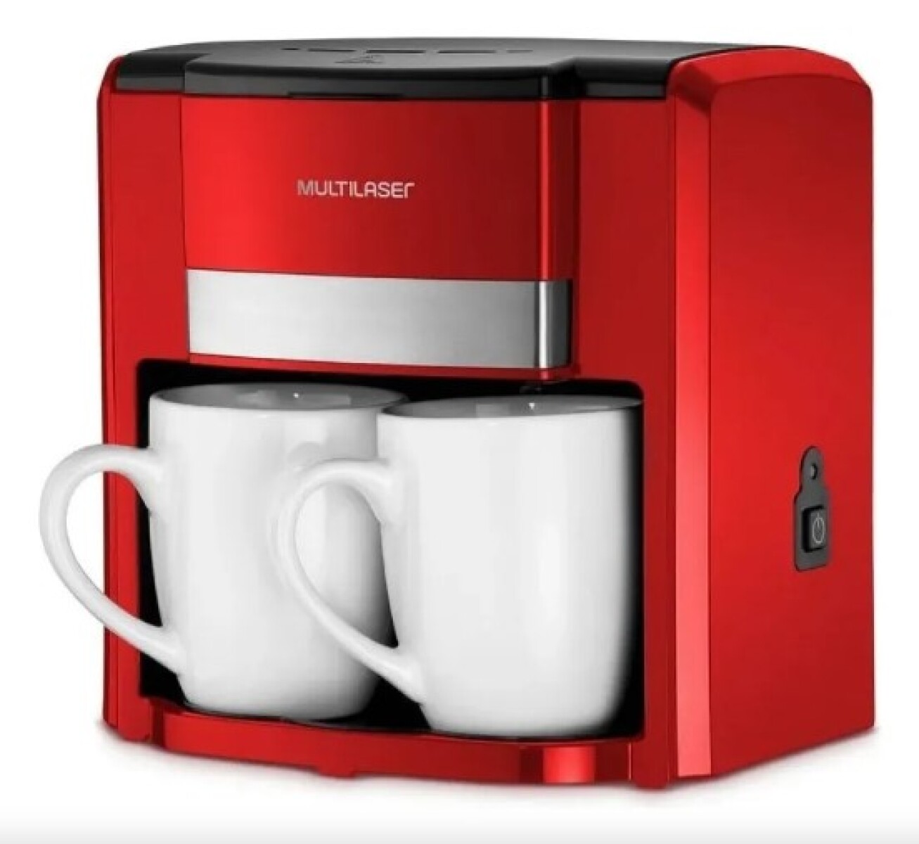 Cafetera Eléctrica Semiautomática Multilaser BE016 Roja 