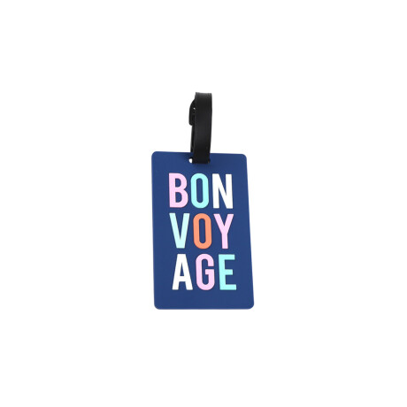 Identificador de valija modelo varios Bon Voyage