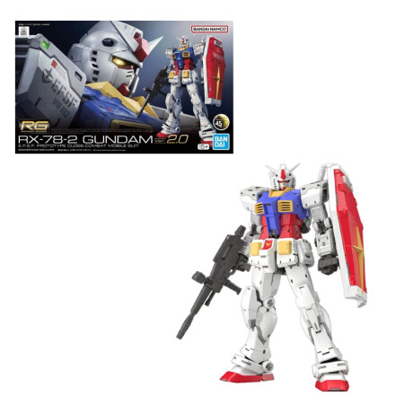 RX-78-2 Gundam Ver. 2.0 - Mobile Suit Gundam - Model Kit (Requiere Armado) RX-78-2 Gundam Ver. 2.0 - Mobile Suit Gundam - Model Kit (Requiere Armado)