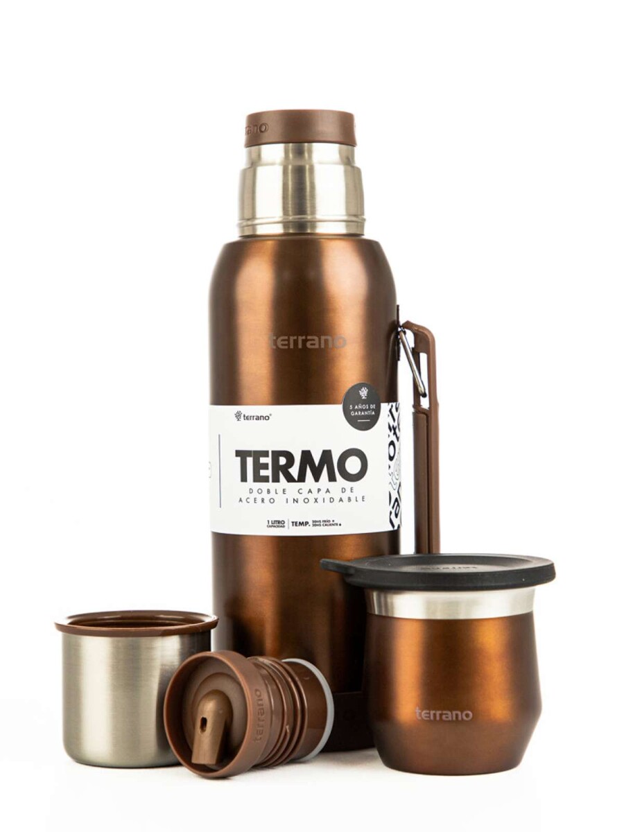 Kit Termo 1 Lt Base De Silicona + Mate Flap - Copper 