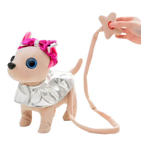 Cartera Infantil Juguete Perrito De Peluche Niñas Dorado