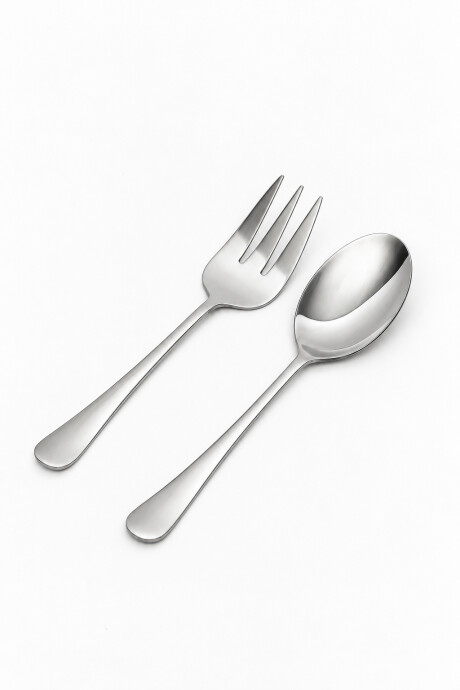 Cucharas Para Servir Set X 2 Color Unico
