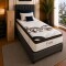 Sommier 1 Plaza HAMPTONS Palladium 80X185 Gris