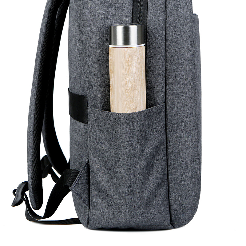 MOCHILA FORTUNE TAFETA GRIS