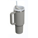Vaso Quencher Stanley 880ml Gris Térmico Acero Inoxidable con Sorbete Vaso Quencher Stanley 880ml Gris Térmico Acero Inoxidable con Sorbete