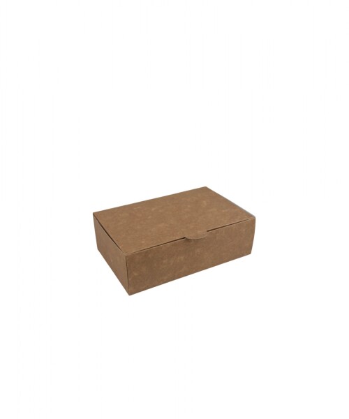 Caja para masas 1/4 kg (18x11,5x6,5 cm) REVERSIBLE BLANCO MADERA