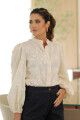 CAMISA C670/25 M/L CUELLO MAO CON PUÑO ENGOMADO Natural