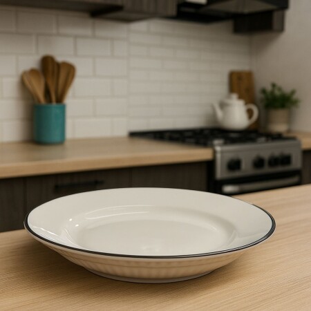 PLATO DE CERAMICA HONDO 23CM PLATO DE CERAMICA HONDO 23CM