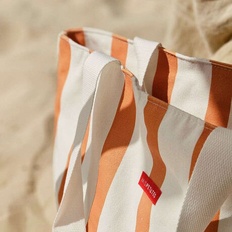 Bolso Tote Bag de tela con neceser Club Petates Amarillo