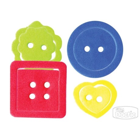 Confetti Dactic Goma Eva Botones Confetti Dactic Goma Eva Botones