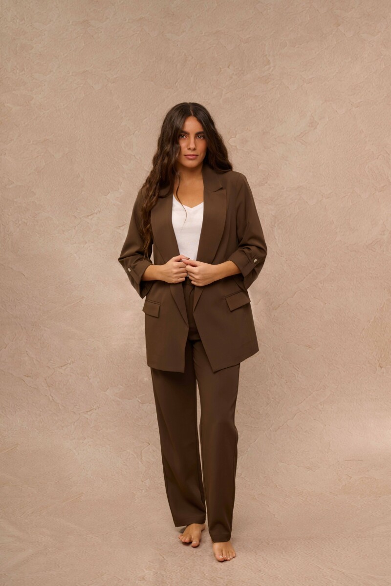 BLAZER JADE CHOCOLATE BLAZER JADE CHOCOLATE