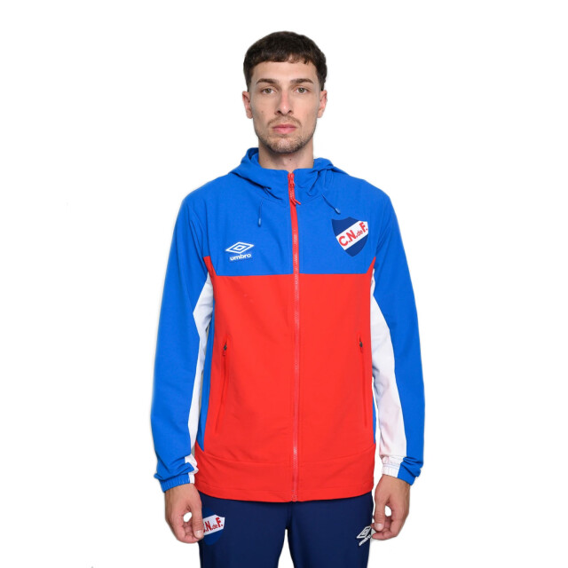 Campera de Hombre Umbro Rojo - Azul Real - Blanco