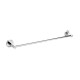 TOALLERO BARRAL 40 CM METAL MODENA CROMO SATINADO CROMO
