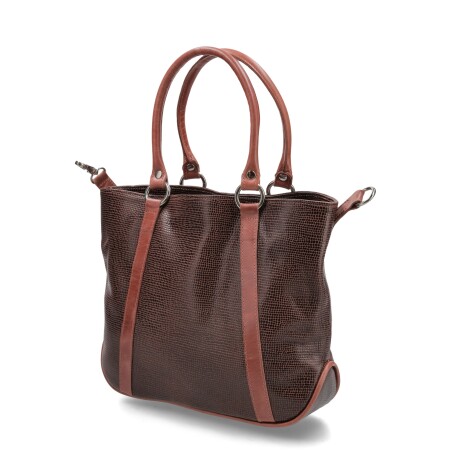 CARTERAS VENET - CUERO MARA MARRON