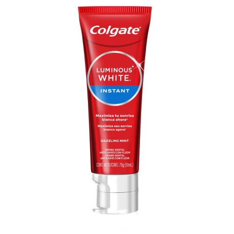 Pasta Dental Colgate Luminous White Instant 70g Pasta Dental Colgate Luminous White Instant 70g