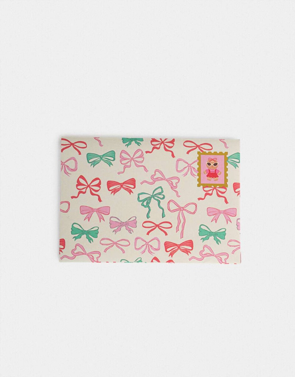 Set De Postales Navideñas - Combinacion Multicolor 