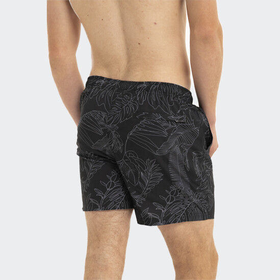 Short Reef Swim Estampado Negro