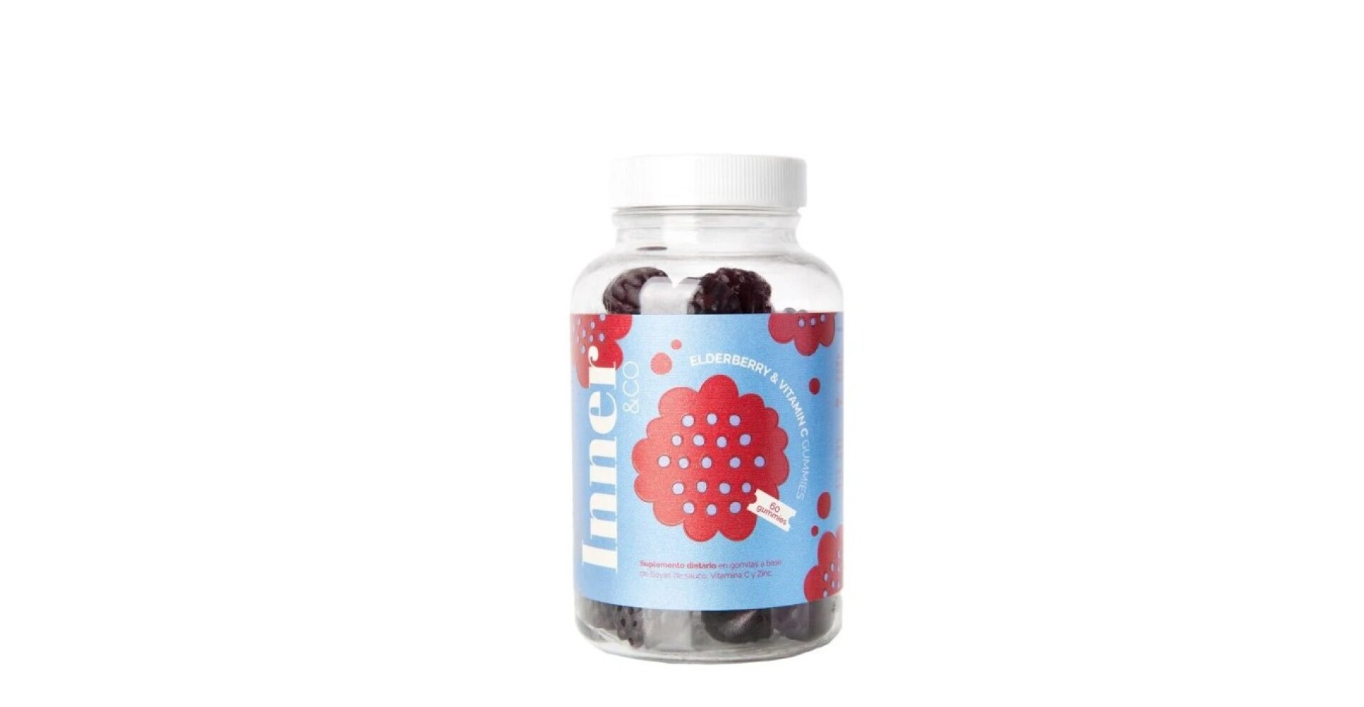 Inner Elderberry & Vitamin C Gummies – 60 gummies 