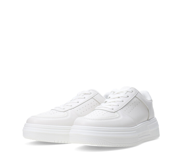 Championes de Mujer Miss Carol SMILEY Blanco