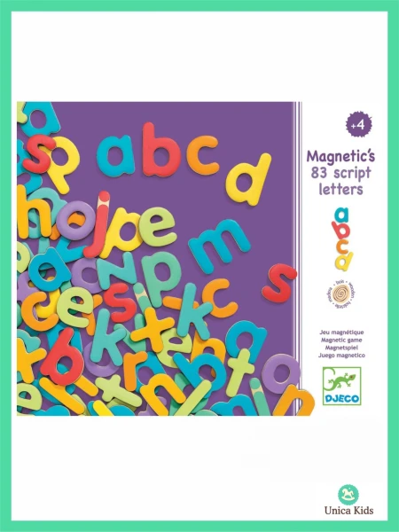 LETRAS DJECO MAGNETICAS UNICO