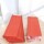 Pack x 200 - sobres papel sin base con fuelle 9x5x25 cm ROJO