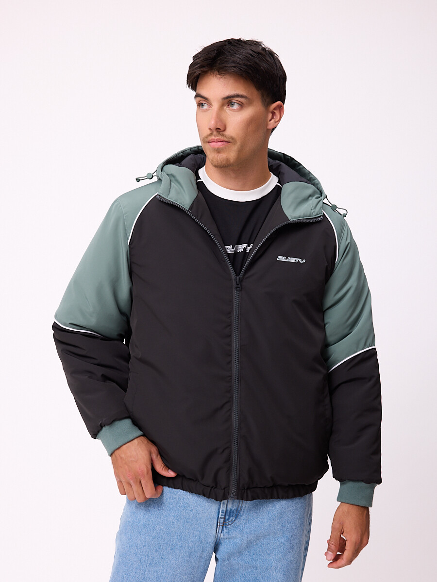 CAMPERA BUKKU RUSTY - Gris Oscuro 