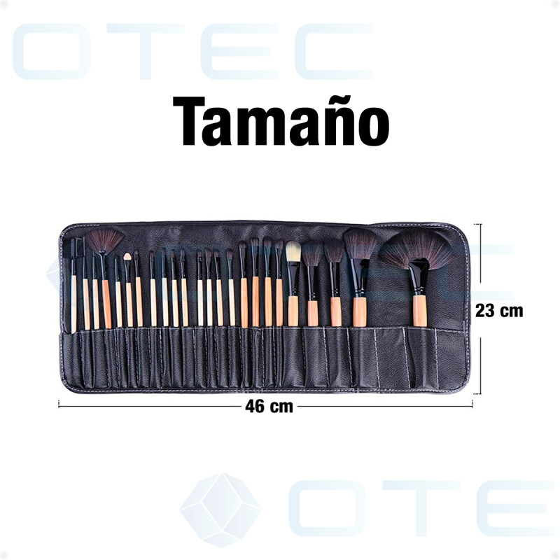 Set de Brochas De Maquillaje Profesional De 24 Piezas Set de Brochas De Maquillaje Profesional De 24 Piezas