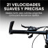 Bicicleta Kajla Montaña Mtb Rod 26 Frenos De Disco 21 Veloc Color Blanco