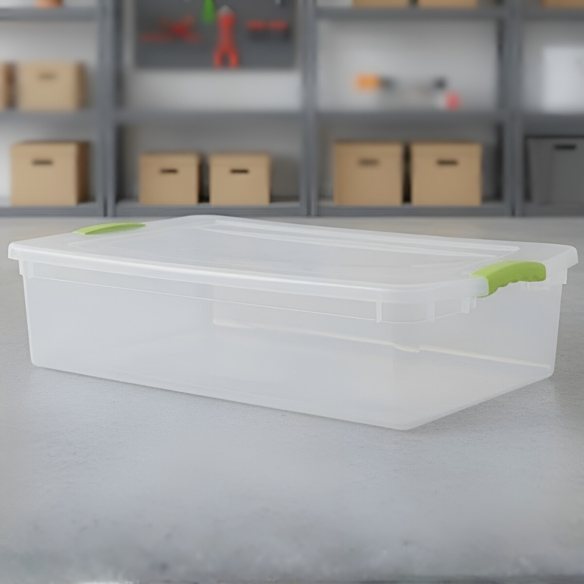 Caja organizadora 32 lts Wenbox - TRANSPARENTE 