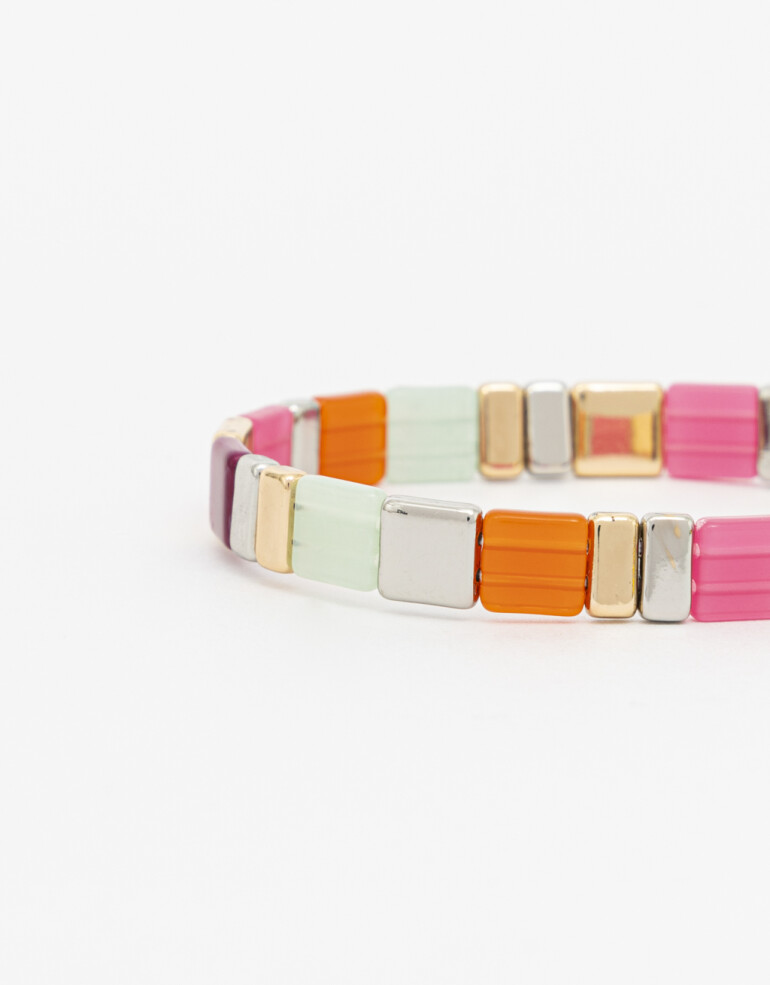 Pulseras Elásticas Color Pulsera Elástica Multicolor - Combinacion Multicolor