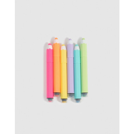 Set De Resaltadores Combinacion Multicolor