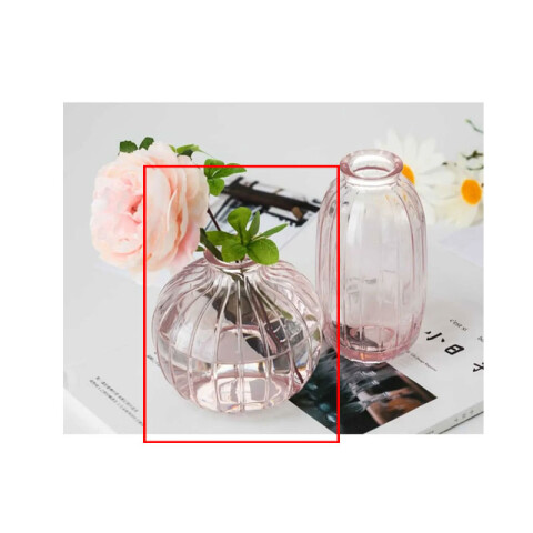 Recipiente de vidrio decorativo mil usos 8.5x11cm Recipiente De Vidrio Decorativo Mil Usos 8.5x11cm